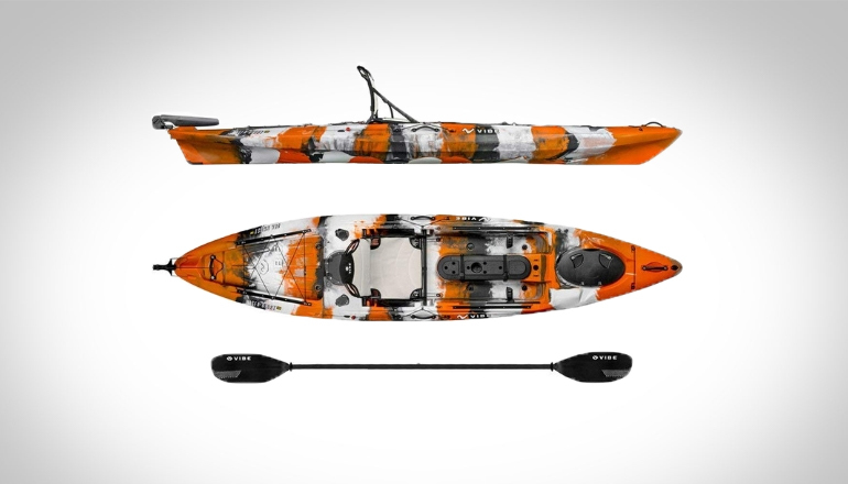 Vibe Sea Ghost 130 Angler Kayak Package