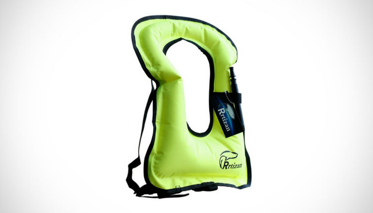 Rrtizan Unisex Adult portable Inflatable life jacket