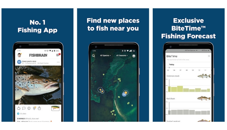 Fishbrain android fishing app