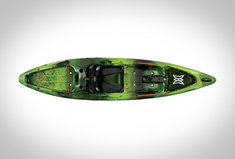 Green Pescador 12 Pro fishing kayak