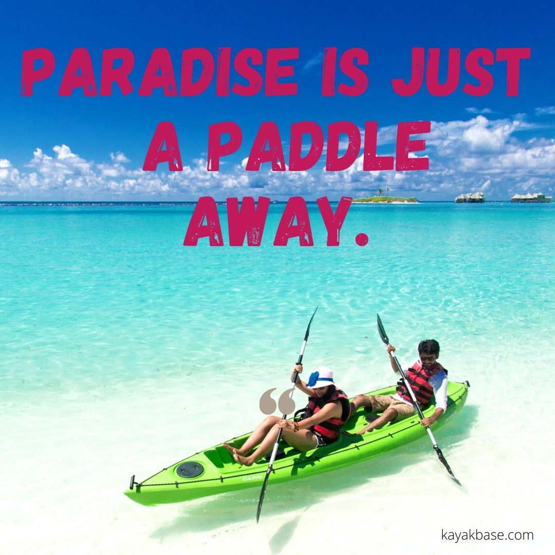 ocean sea paddle quote