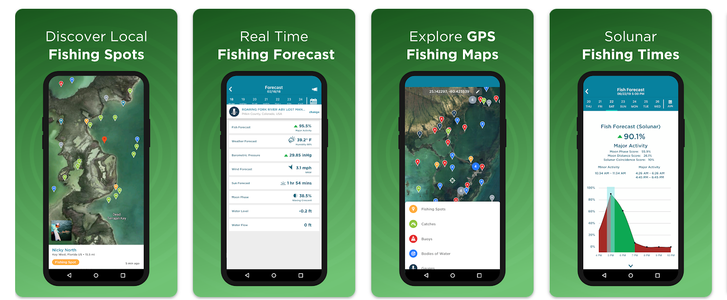 fishing spots android app