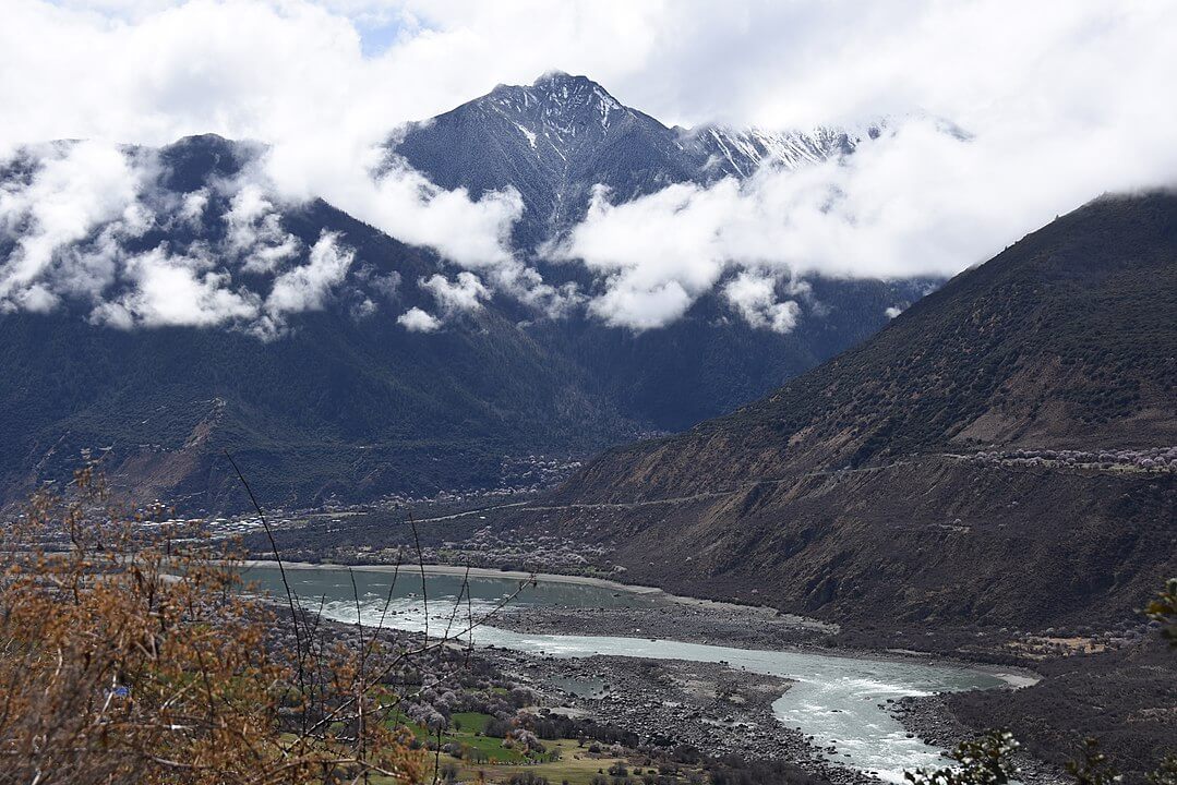 Yarlung Tsangpo River near Namcha Barwa